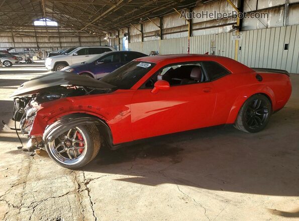 2C3CDZL98KH595845 2019 DODGE CHALLENGER Red Front left