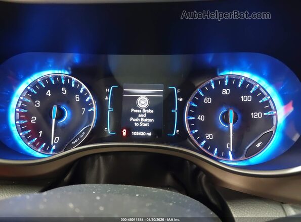 2C4RC1AG7JR103259 2018 CHRYSLER PACIFICA Темно-бордовый Вид задних сидений