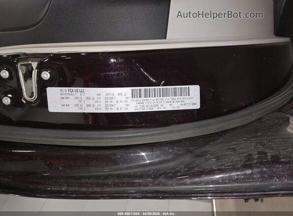 2C4RC1AG7JR103259 2018 CHRYSLER PACIFICA Темно-бордовый Вид подкапотного пространства