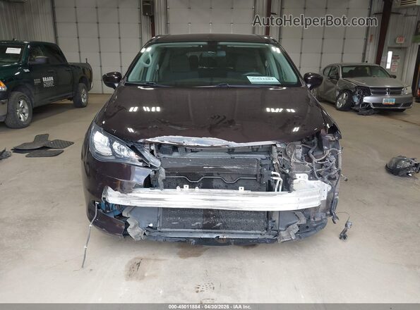 2C4RC1AG7JR103259 2018 CHRYSLER PACIFICA Темно-бордовый Вид задней части салона