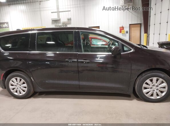 2C4RC1AG7JR103259 2018 CHRYSLER PACIFICA Темно-бордовый Панорамный вид салона 360°