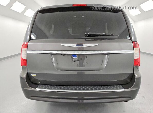 2C4RC1BG0GR157056 2016 CHRYSLER TOWN Угольный Вид сзади