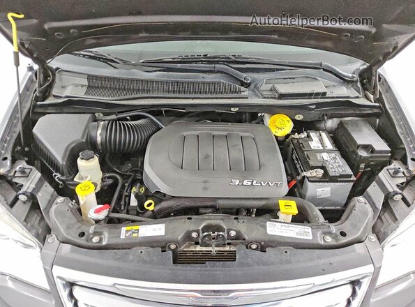 2C4RC1BG0GR157056 2016 CHRYSLER TOWN Угольный Вид подкапотного пространства