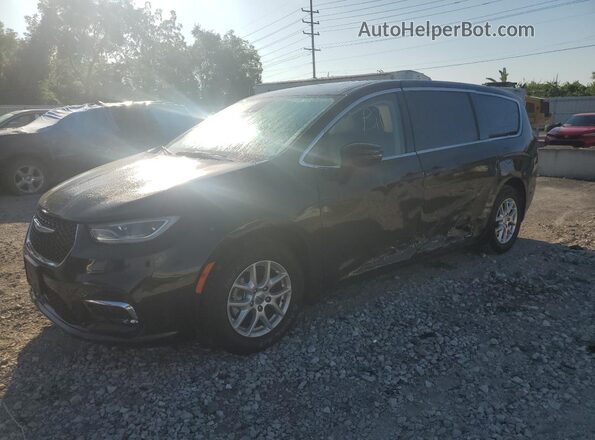 2C4RC1BG0PR550197 2023 CHRYSLER PACIFICA Черный Передняя левая четверть