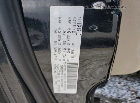 2C4RC1BG1GR159480 2016 CHRYSLER TOWN Черный Вид наклейки с VIN-кодом