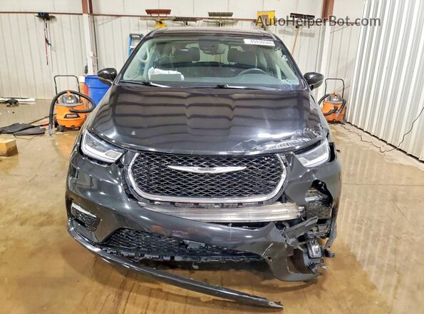2C4RC1BG1PR627644 2023 CHRYSLER PACIFICA Black Widok z przodu