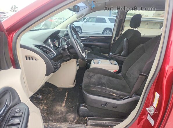 2C4RC1BG2GR112149 2016 CHRYSLER TOWN Red Widok wnętrza z przodu