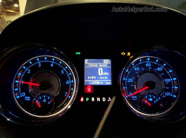 2C4RC1BG2GR207620 2016 CHRYSLER TOWN Gray ხელსაწყოთა პანელის ხედი