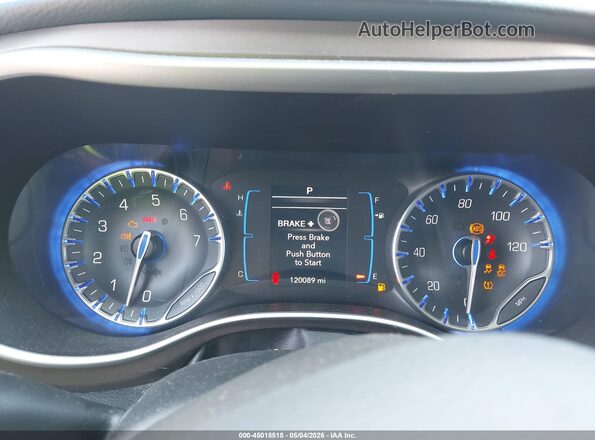 2C4RC1BG2HR743601 2017 CHRYSLER PACIFICA Серебряный Вид задних сидений