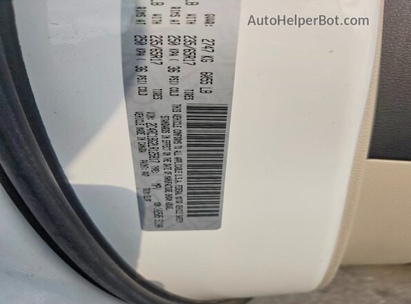 2C4RC1BG2LR125817 2020 CHRYSLER PACIFICA Белый Вид подкапотного пространства
