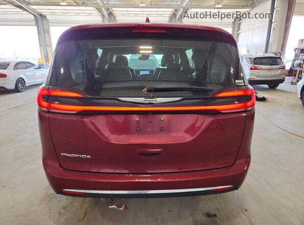 2C4RC1BG2MR559656 2021 CHRYSLER PACIFICA Бордовый Вид сзади
