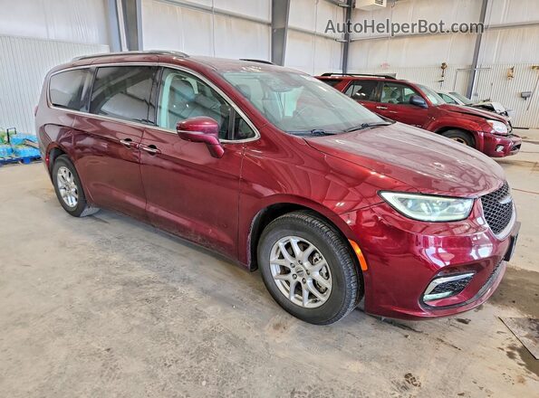 2C4RC1BG2MR559656 2021 CHRYSLER PACIFICA Бордовый Передняя правая четверть