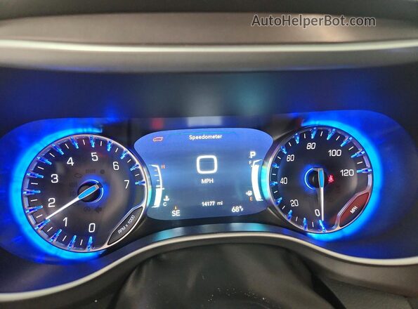 2C4RC1BG2TR170630 2026 CHRYSLER PACIFICA Черный Вид щитка приборов
