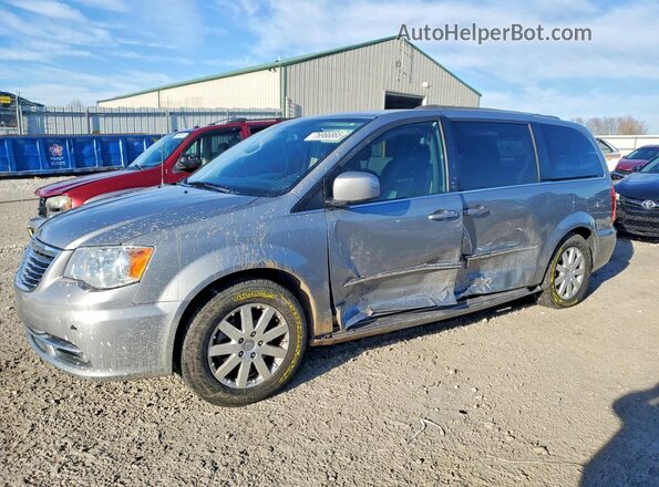 2C4RC1BG3GR128408 2016 CHRYSLER TOWN Silver წინა მარცხენა ხედი სამი მეოთხედიდან