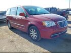 2016 Chrysler Town & Country Touring Red vin: 2C4RC1BG3GR269852