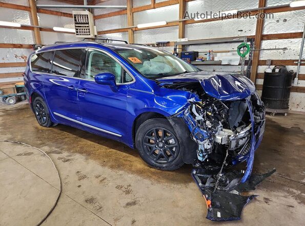 2C4RC1BG3LR285687 2020 CHRYSLER PACIFICA Синий Передняя правая четверть