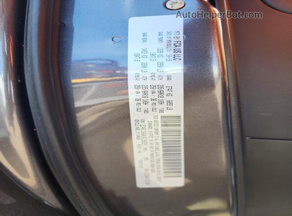 2C4RC1BG4LR129223 2020 CHRYSLER PACIFICA Gray Vista de la etiqueta del VIN