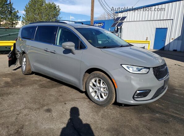 2C4RC1BG4NR190851 2022 CHRYSLER PACIFICA Серый Передняя правая четверть