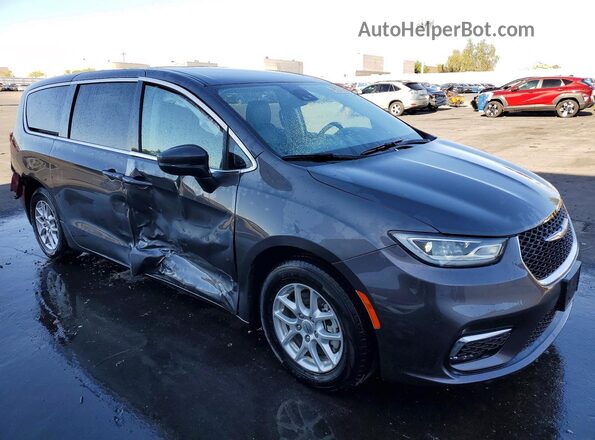 2C4RC1BG4PR591223 2023 CHRYSLER PACIFICA Серый Передняя правая четверть