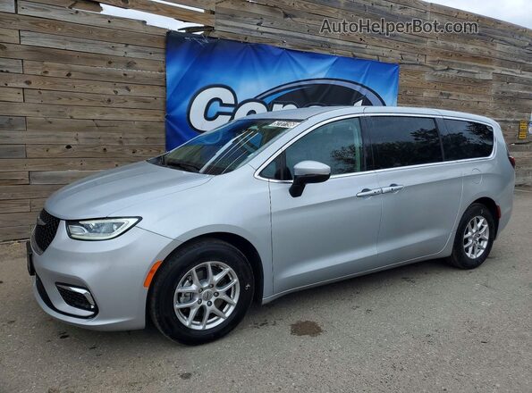 2C4RC1BG4PR594574 2023 CHRYSLER PACIFICA Серебряный Передняя левая четверть
