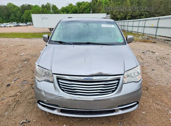 2C4RC1BG5GR185614 2016 CHRYSLER TOWN Серебряный Вид спереди