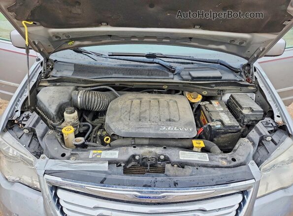 2C4RC1BG5GR185614 2016 CHRYSLER TOWN Серебряный Вид подкапотного пространства