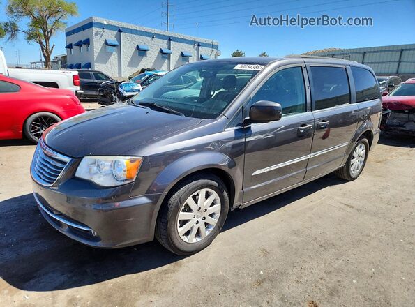 2C4RC1BG5GR282618 2016 CHRYSLER TOWN Серый Передняя левая четверть