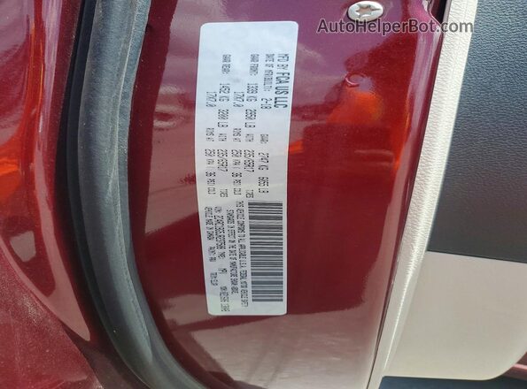 2C4RC1BG5JR237508 2018 CHRYSLER PACIFICA Red Widok komory silnika