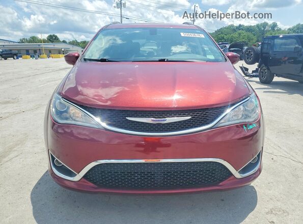 2C4RC1BG5JR237508 2018 CHRYSLER PACIFICA Red Widok z przodu
