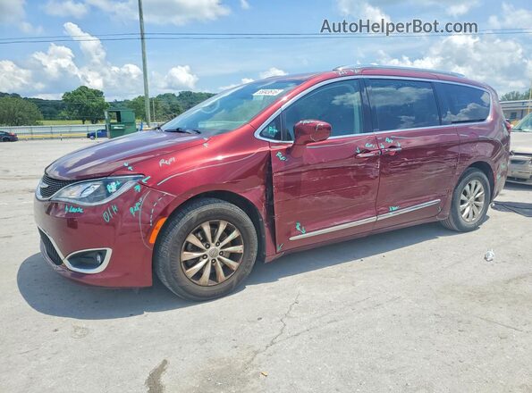 2C4RC1BG5JR237508 2018 CHRYSLER PACIFICA Red Przód lewy