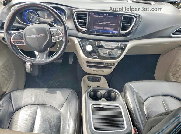 2C4RC1BG5MR588908 2021 CHRYSLER PACIFICA Черный Вид панели приборов