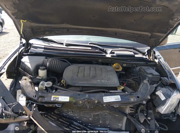 2C4RC1BG6GR138043 2016 CHRYSLER TOWN & COUNTRY Серый Вид сзади