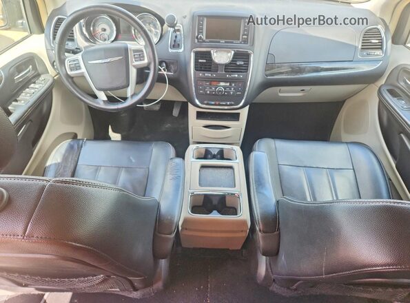 2C4RC1BG6GR191003 2016 CHRYSLER TOWN Gray წინა პანელის ხედი