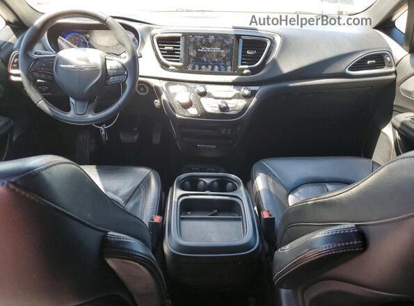 2C4RC1BG6JR167176 2018 CHRYSLER PACIFICA Black წინა პანელის ხედი