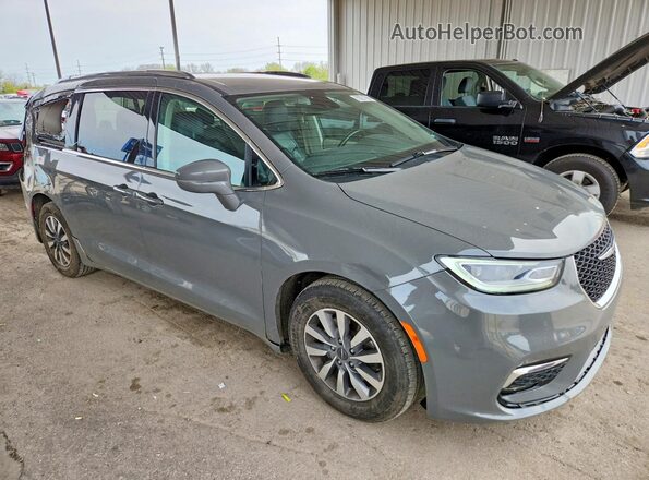 2C4RC1BG6MR531746 2021 CHRYSLER PACIFICA Серый Передняя правая четверть