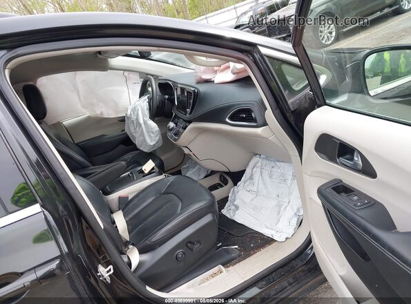 2C4RC1BG6NR145989 2022 CHRYSLER PACIFICA Черный Вид салона спереди