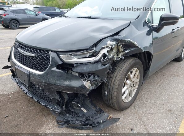 2C4RC1BG6NR145989 2022 CHRYSLER PACIFICA Черный Вид спереди