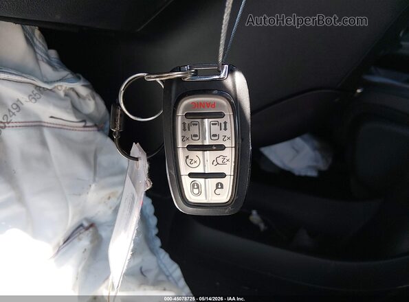 2C4RC1BG6SR509727 2025 CHRYSLER PACIFICA White Widok deski rozdzielczej