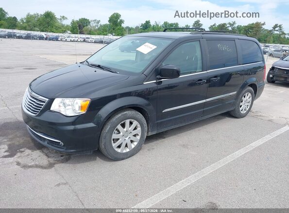 2C4RC1BG7GR173061 2016 CHRYSLER TOWN & COUNTRY Black Przód lewy