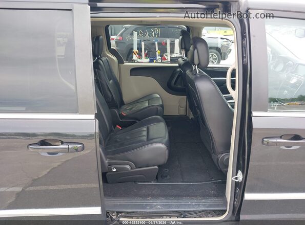 2C4RC1BG7GR173061 2016 CHRYSLER TOWN & COUNTRY Black Widok naklejki z numerem VIN