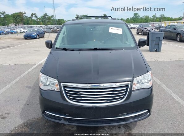 2C4RC1BG7GR173061 2016 CHRYSLER TOWN & COUNTRY Black Widok zestawu wskaźników