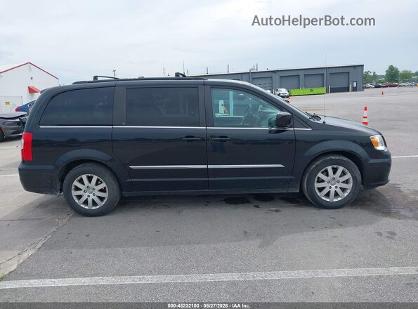 2C4RC1BG7GR173061 2016 CHRYSLER TOWN & COUNTRY Black Widok wnętrza z tyłu