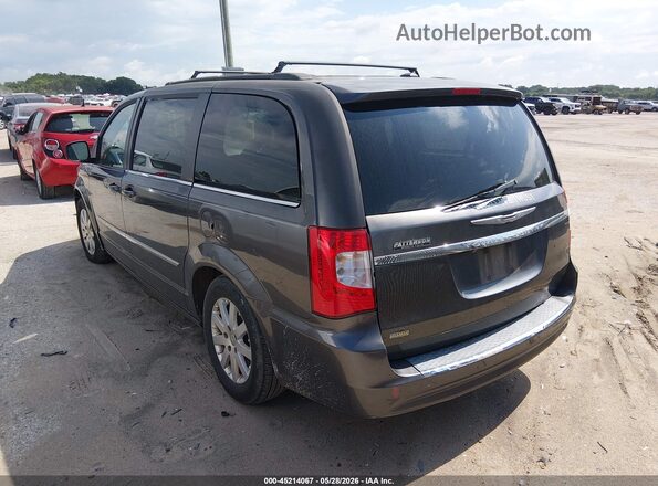 2C4RC1BG7GR213459 2016 CHRYSLER TOWN & COUNTRY Gray Rear left