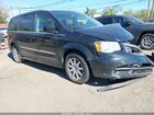 2016 Chrysler Town & Country Touring Black vin: 2C4RC1BG7GR294432