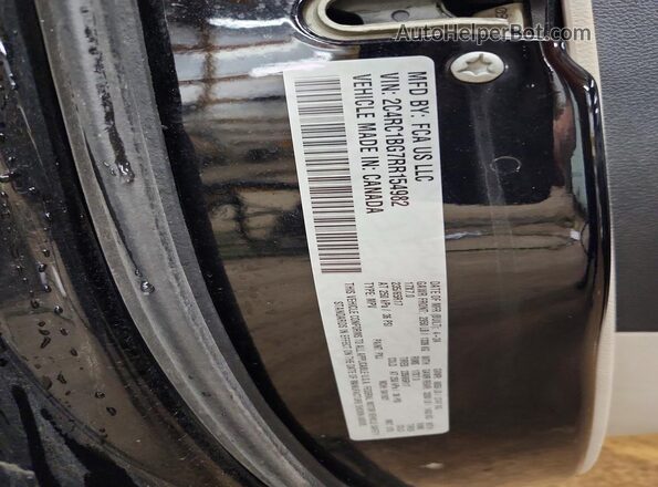 2C4RC1BG7RR154982 2024 CHRYSLER PACIFICA Black Widok naklejki z numerem VIN