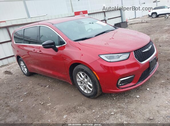 2C4RC1BG7SR553381 2025 CHRYSLER PACIFICA Красный Передняя правая четверть