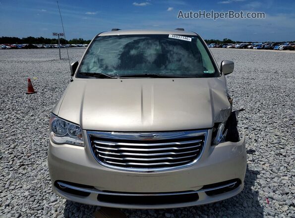 2C4RC1BG8GR280376 2016 CHRYSLER TOWN Gold Front view