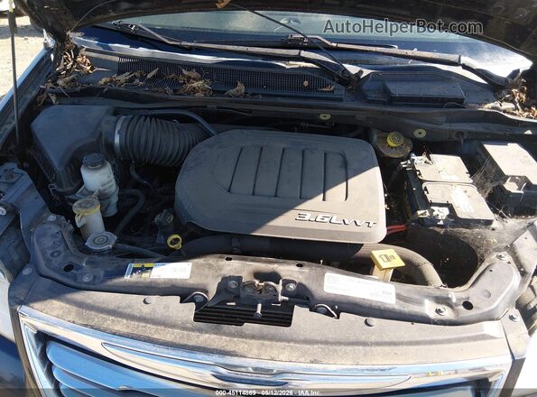 2C4RC1BG8GR289904 2016 CHRYSLER TOWN & COUNTRY Black უკანა ხედი