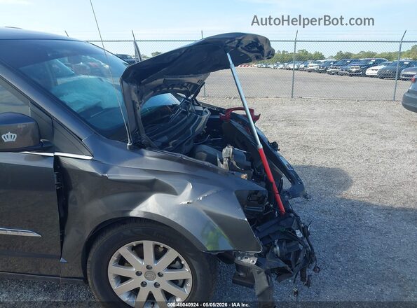 2C4RC1BG8GR293046 2016 CHRYSLER TOWN & COUNTRY Gray წინა ხედი