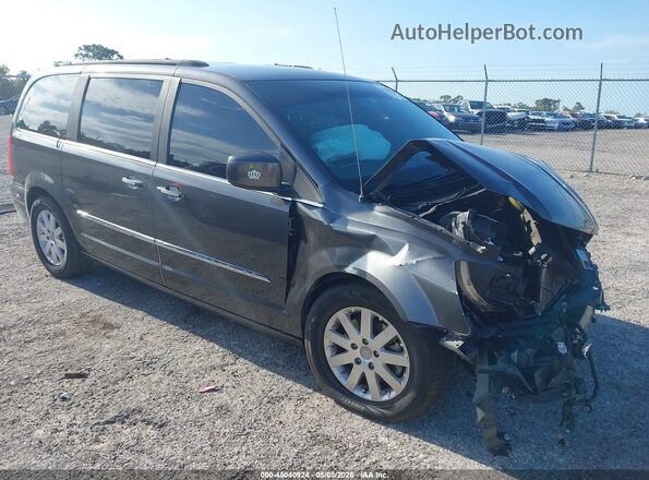 2C4RC1BG8GR293046 2016 CHRYSLER TOWN & COUNTRY Gray წინა მარჯვენა